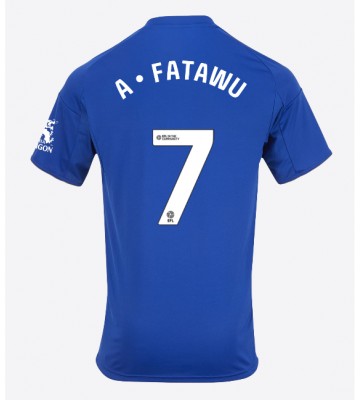 Leicester City Issahaku Fatawu #7 Hjemmebanetrøje 2025-26 Kort ærmer